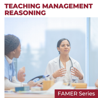 FAMER eCourse - Teaching Management Reasoning Banner